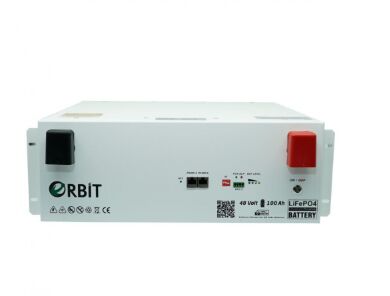 ORBİT 48 V 100 Ah LiFePO4 Akü-Ekransız