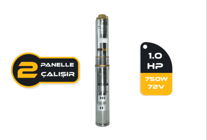 DC Pompa 1 Hp / 750W / 72V (4DC6-56-72-750)