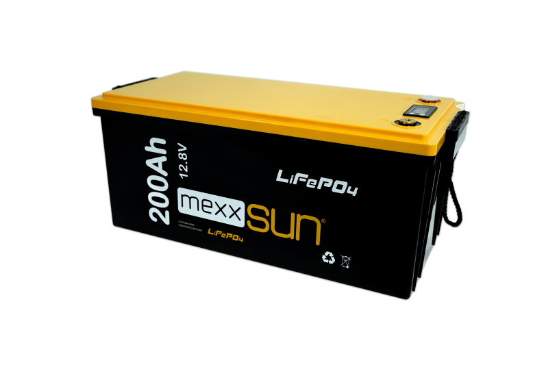 MEXXSUN LİTYUM AKÜ 12.8V 200 AH(LİFEPO4)2560WH