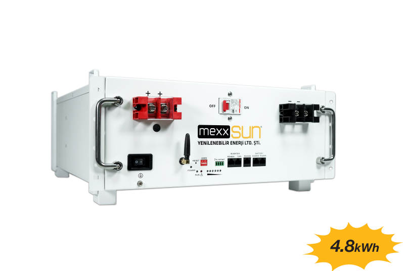 MEXXSUN LİTYUM AKÜ 48V 100 AH(LİFEPO4)