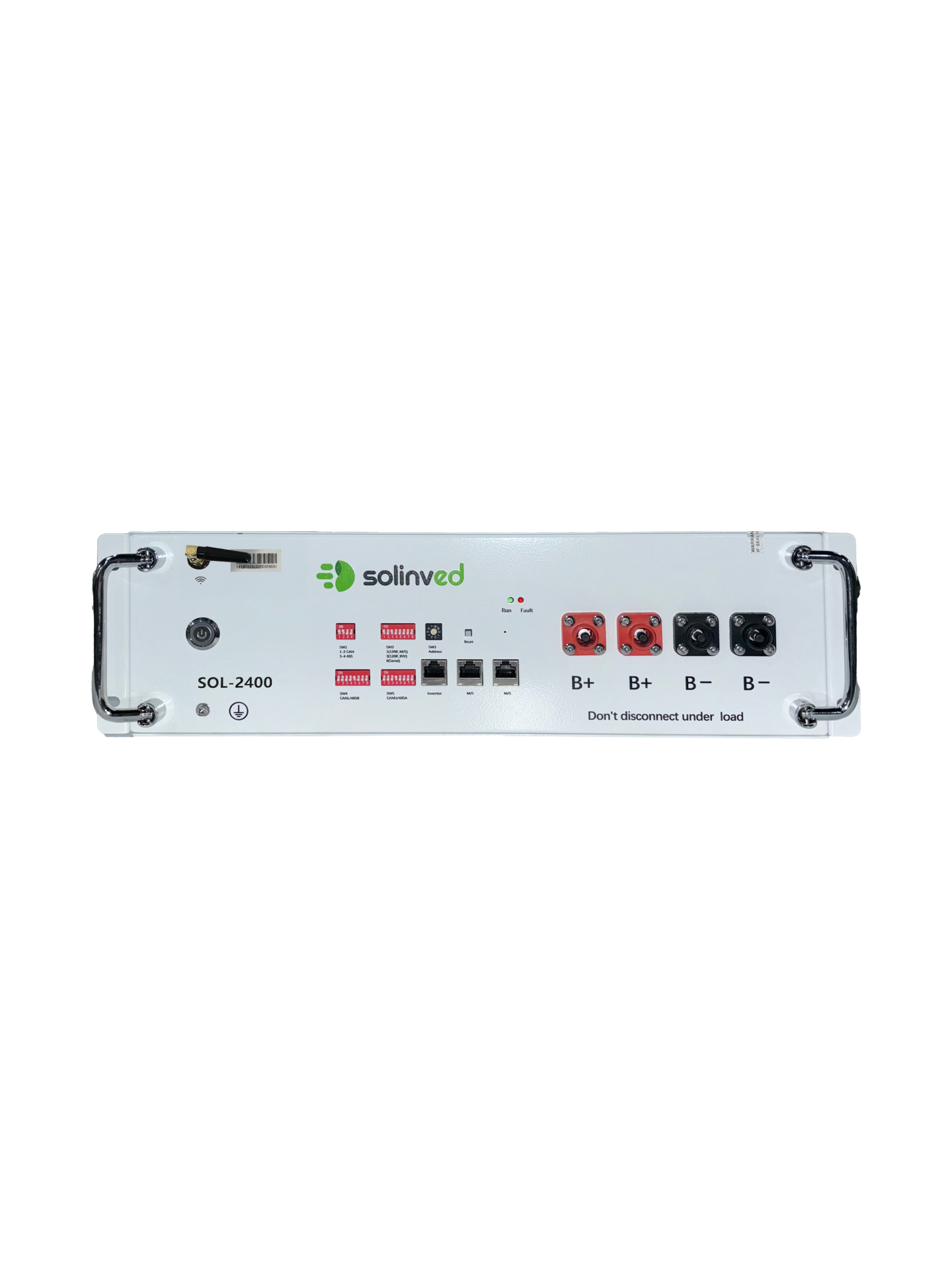 SOLİNVED  51,2 V 50AH RACK Lityum Akü