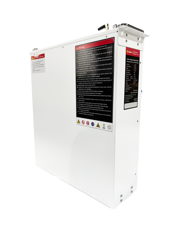 SOLİNVED  51,2 V 50AH RACK Lityum Akü